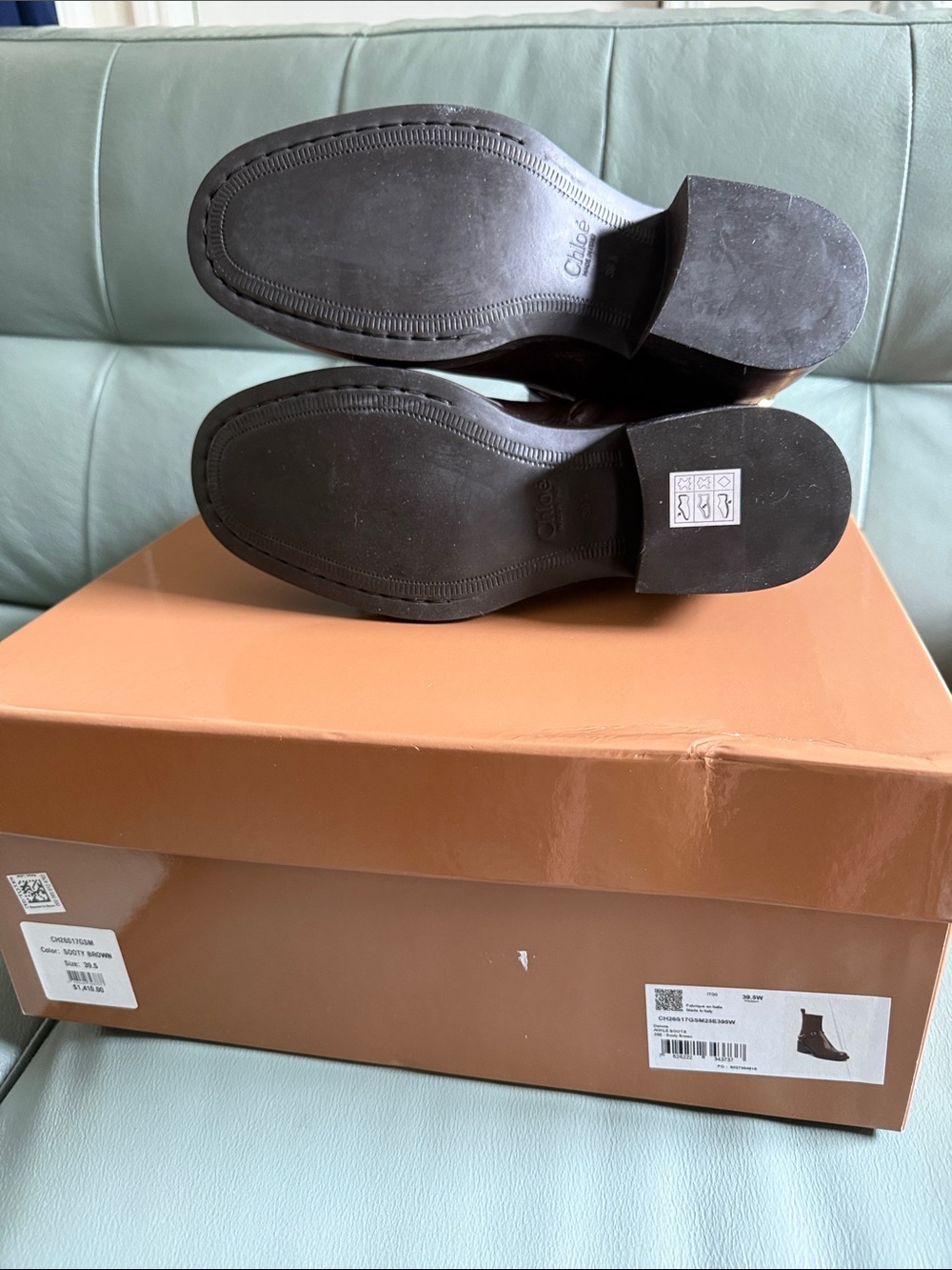 NWT Chloé Authentic Dakota Ankle Boots - Picture 16 of 16
